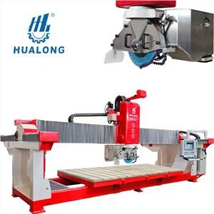 Máquinas de pedra hualong 5 eixo CNC cortador de granito de mármore para máquina de perfuração de bancada máquina de corte de pedra automática máquina de corte infravermelho