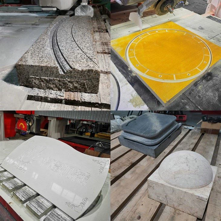 5 Axis CNC Bridge Saw Machine	