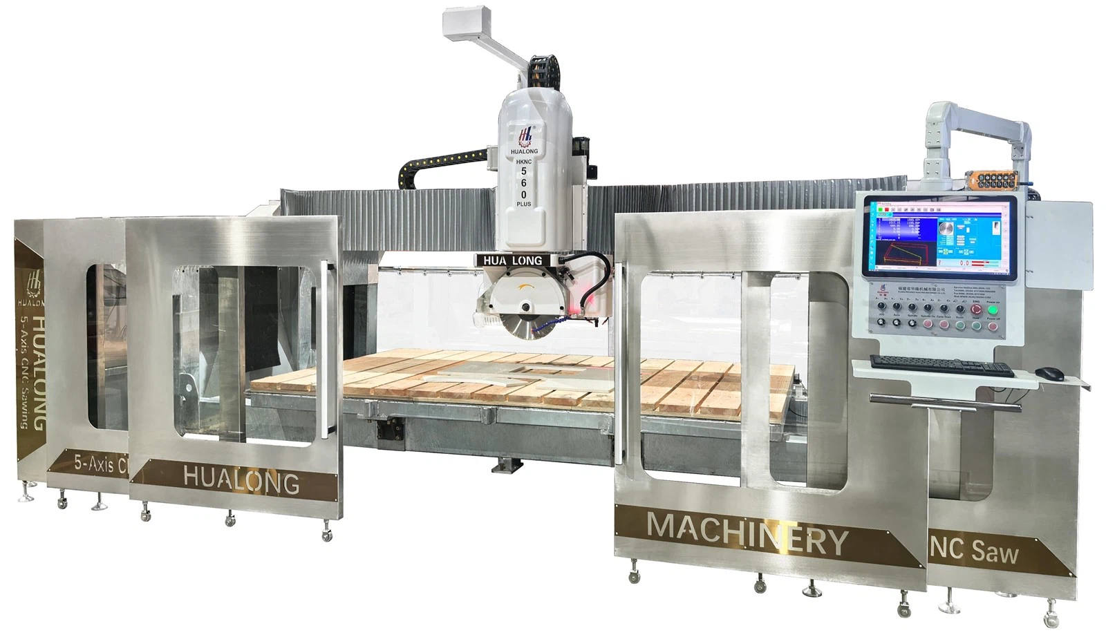 5 Axis CNC Bridge Saw Machine 5 Axis CNC Bridge Saw Machine